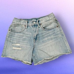 Old Navy Girls size 14 slim - Faded destroyed Jean Shorts